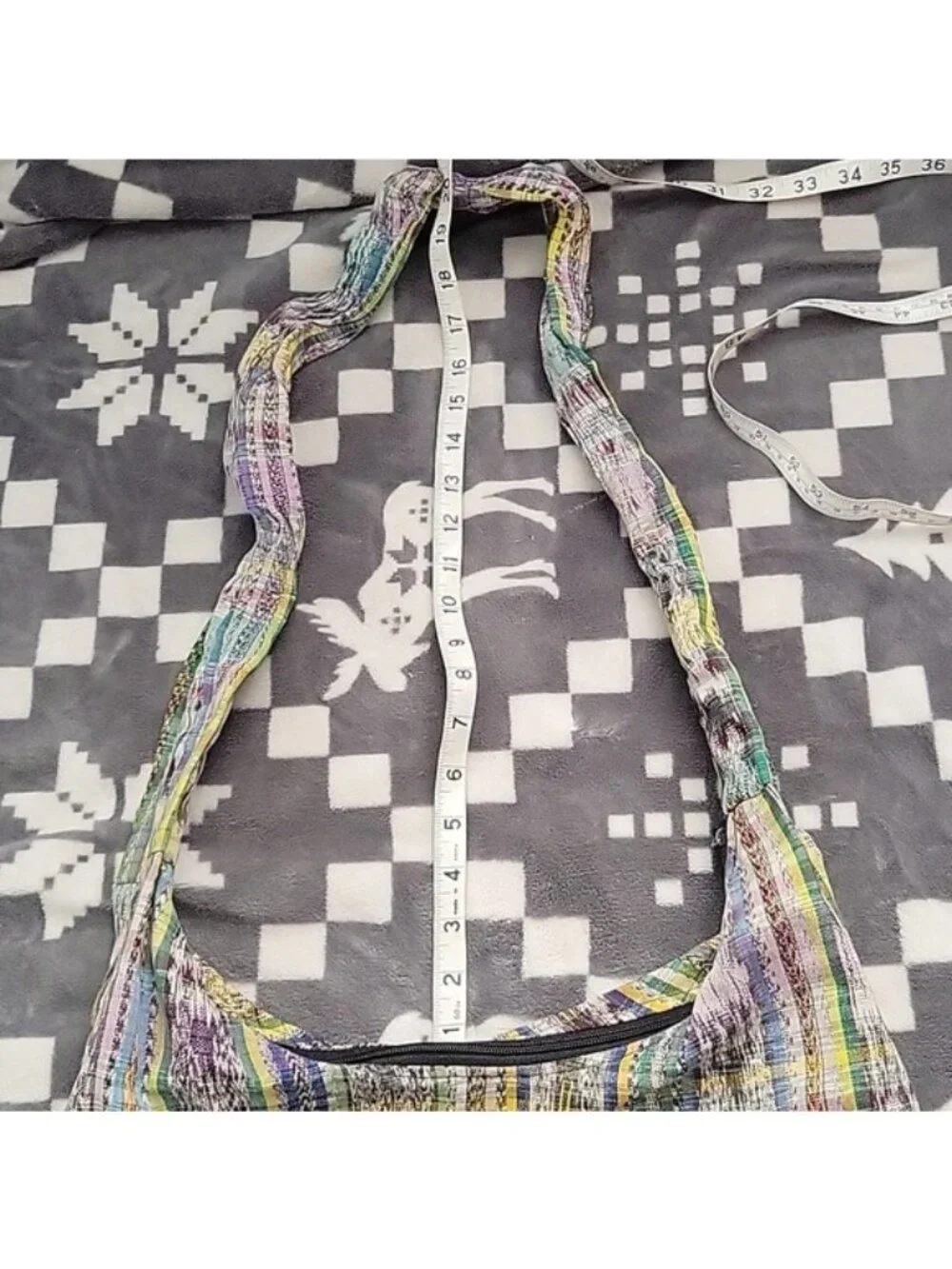 Boho Hippie Hobo Bag Lace Trim Colorful Embroidered Floral Shoulder Crossbody